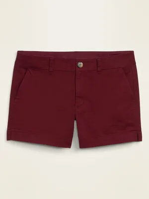 Relaxed Mid-Rise Everyday Shorts for Women - 3.5-inch inseam
