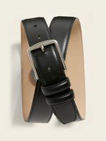 Faux-Leather Belt