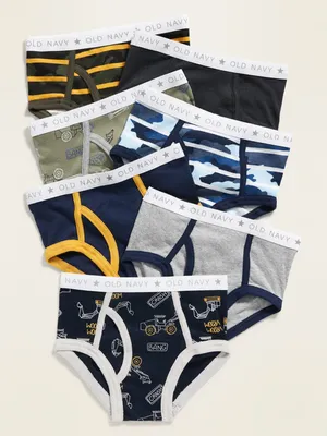 Underwear Brief 7-Pack for Toddler Boys