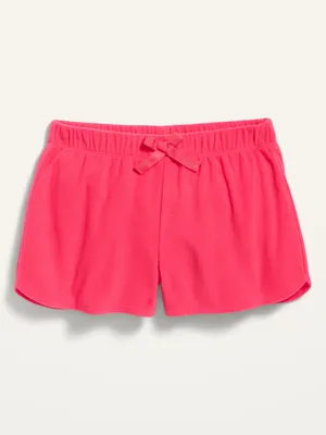 Microfleece Pajama Shorts for Girls