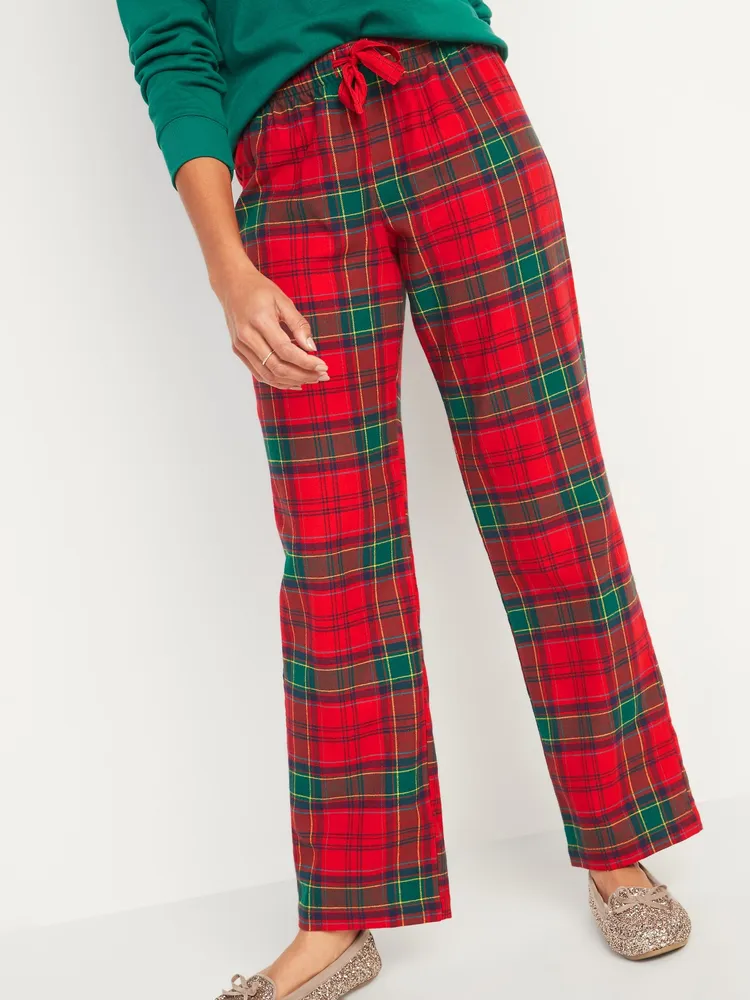Old Navy Patterned Flannel Pajama Pants for Women