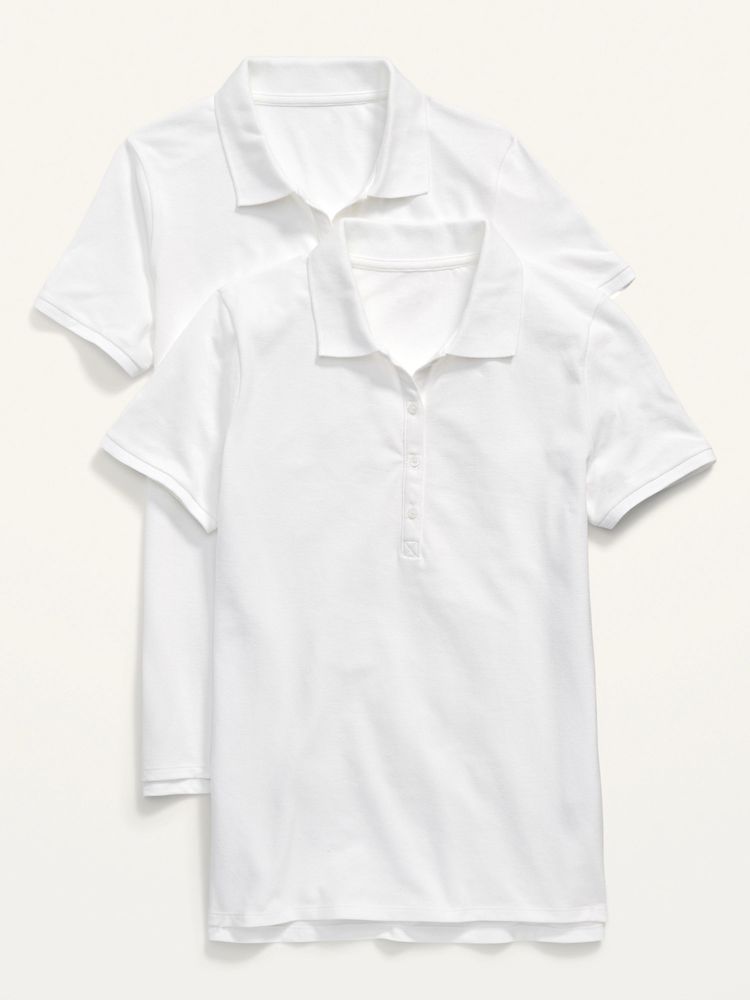 Old Navy Kids' Uniform Pique Polo Shirt - - Size L