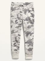 Printed Vintage Street Joggers for Girls