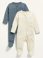 Unisex Sleep & Play One-Piece 2-Pack for Baby