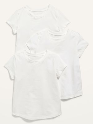 Unisex 3-Pack Long & Lean Short-Sleeve T-Shirt for Toddler