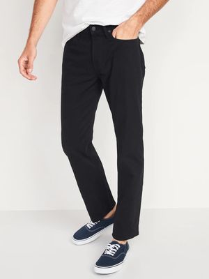 Wow Loose Non-Stretch Gender-Neutral Black Jeans for Adults