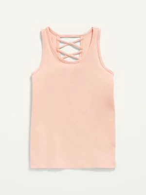 Fitted Strappy Tank Top for Girls