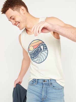 Summer 79 Graphic Tank Top for Men