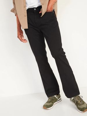 Wow Boot-Cut Non-Stretch Black Jeans for Men