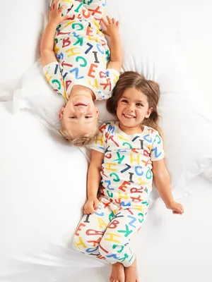 Unisex Printed Snug-Fit Pajama Set for Toddler & Baby