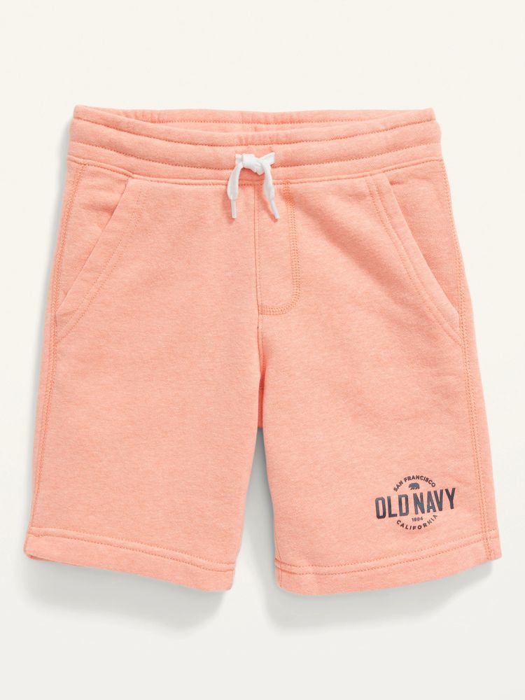 Logo-Graphic Jogger Sweat Shorts for Boys