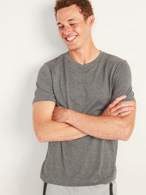 Go-Dry Cool Odor-Control Core V-Neck T-Shirt for Men