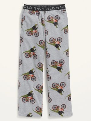 Printed Micro Fleece Pajama Pants for Boys