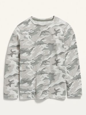 Softest Long-Sleeve Camo T-Shirt for Boys