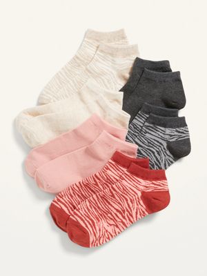 Gender-Neutral Ankle Socks 6-Pack for Kids
