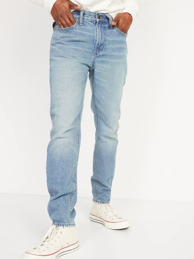 Original Straight Taper Non-Stretch Jeans for Men