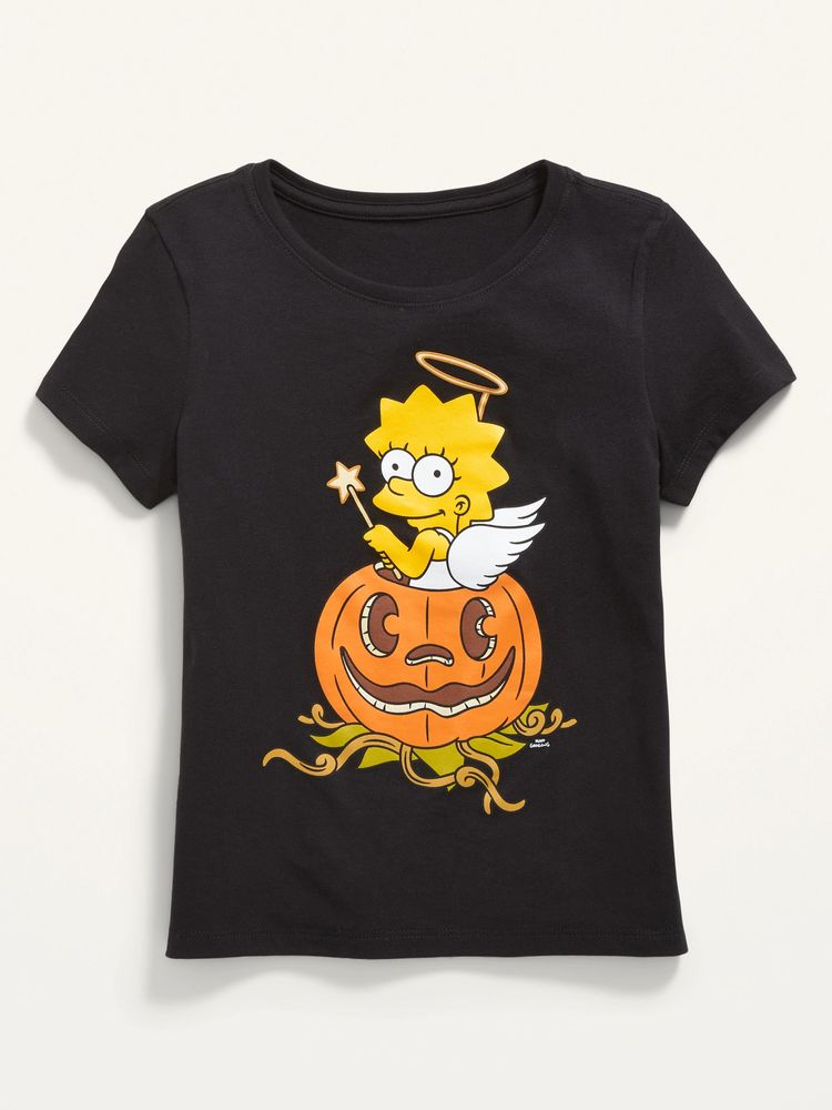 Halloween Matching Pop-Culture Graphic T-hirt for Girls