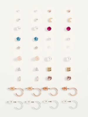 Earrings Variety 18-Pack For Women