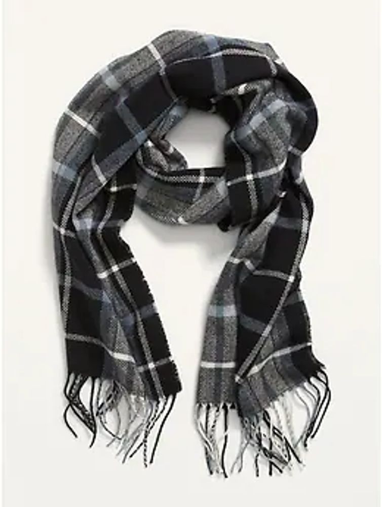 Cozy Flannel Scarf for Men
