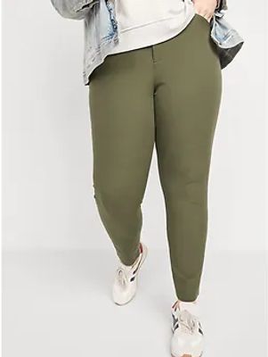 High-Waisted Pixie Skinny Ankle Pants for Women