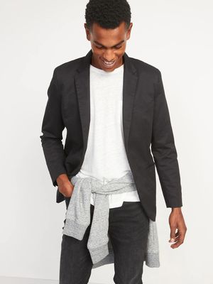 Twill Built-In Flex Blazer for Men