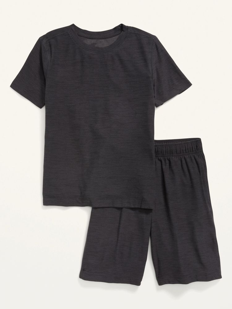 Breathe On Tee And Shorts Set for Boys