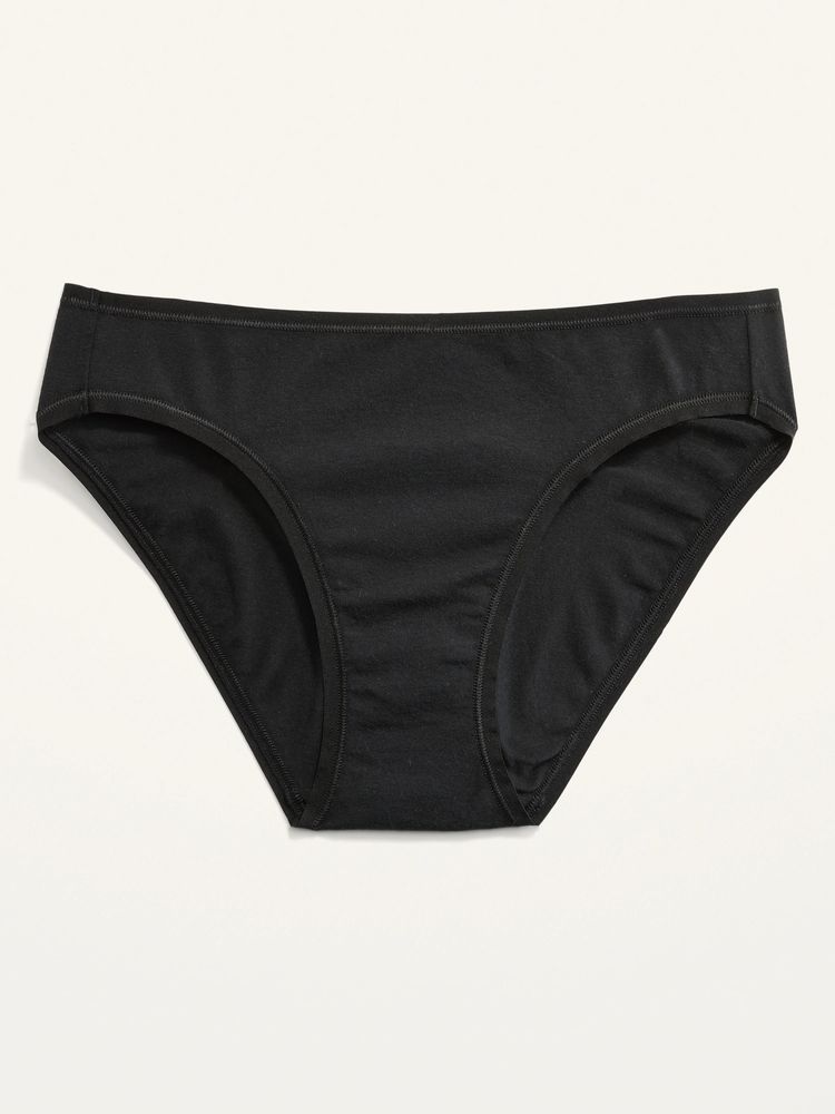 Supima® Cotton-Blend Bikini Underwear