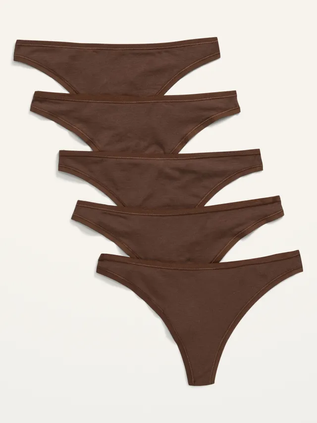 Old Navy + High-Waisted Supima® Cotton Bikini Underwear 5-Pack