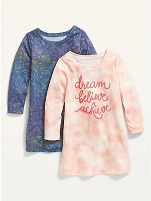 2-Pack Nightgown for Toddler Girl & Baby