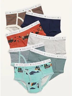 Underwear Briefs 7-Pack for Toddler Boys