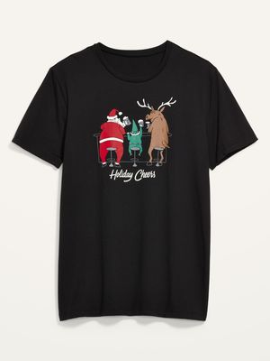 Matching Holiday Graphic T-Shirt for Men