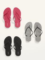 Flip-Flop Sandals 3-Pack (Partially Plant-Based