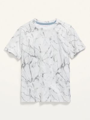 Go-Dry Short-Sleeve Camo-Print Mesh Performance T-Shirt for Boys