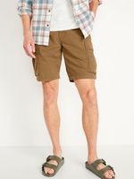 Straight Lived-In Cargo Shorts for Men - 10-inch inseam