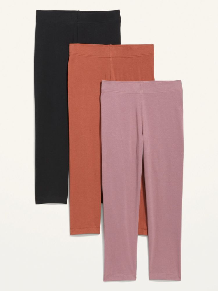 Old Navy High-Waisted Cropped Leggings 3-Pack For Women