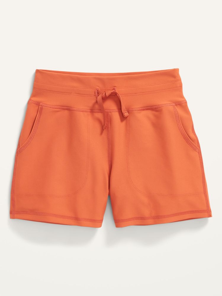 High-Waisted PowerSoft Performance Shorts for Girls