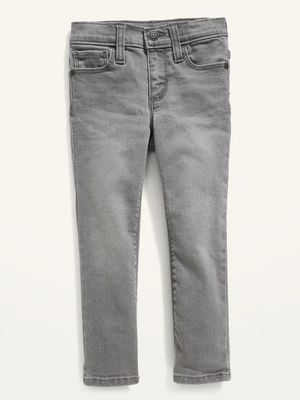 Unisex 360 Stretch Skinny Gray Jeans for Toddler