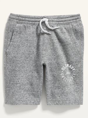 Logo-Graphic Jogger Sweat Shorts for Boys (At Knee