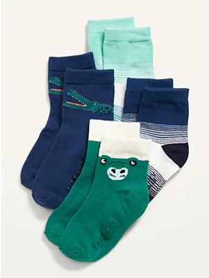 Crew Socks 4-Pack for Toddler & Baby