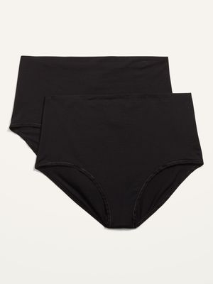 Maternity Supima Cotton-Blend Over-the-Bump Underwear Briefs