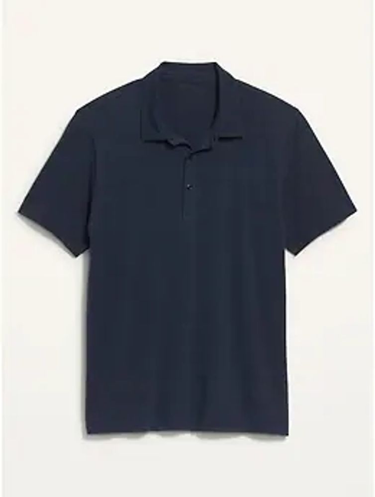 Soft-Washed Jersey Short-Sleeve Polo Shirt for Men