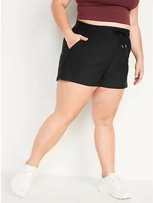 High-Waisted PowerSoft Loose Shorts for Women - 3-inch inseam