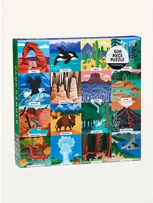Mudpuppy Little Park Ranger 500-Piece Jigsaw Puzzle for the Family