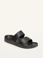 Double-Strap Slide Sandals for Women (Partially Plant-Based