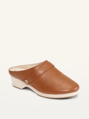 Faux-Leather Clog Shoes for Girls