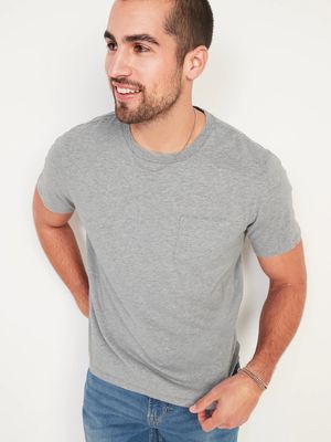Soft-Washed Chest-Pocket T-Shirt for Men