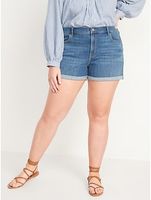 Mid-Rise Wow Jean Shorts for Women - 3-inch inseam