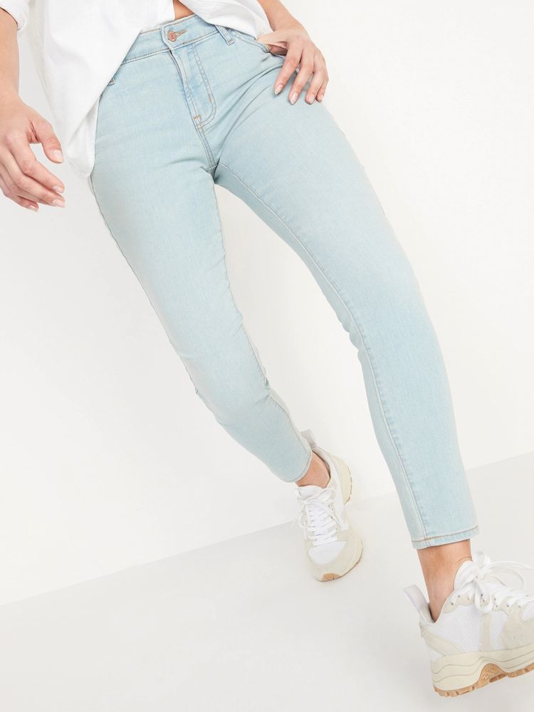 Old Navy Mid-Rise Wow Super-Skinny Jeggings for Women