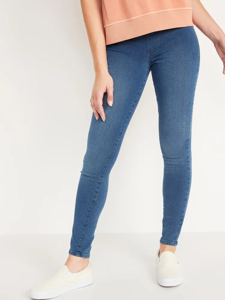 Old Navy Mid-Rise Wow Super Skinny Pull-On Jeggings for Women