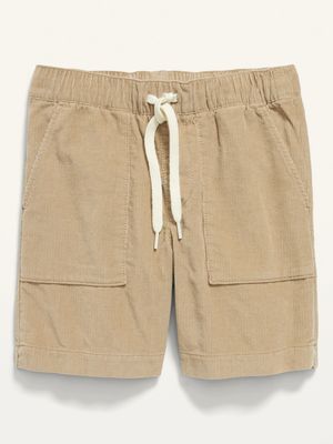 Corduroy Jogger Shorts for Boys